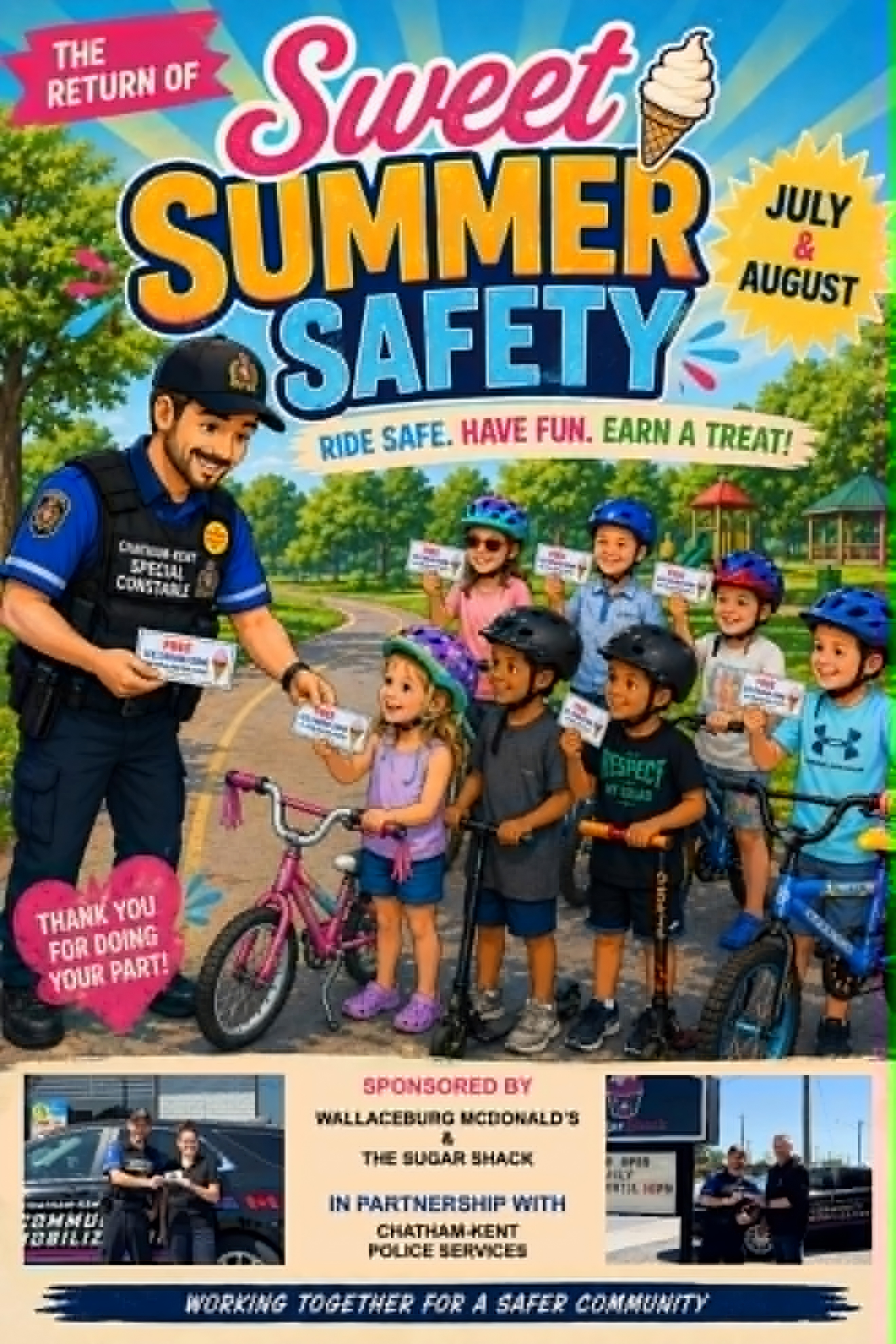 Sweet Summer Safety is BACK!
